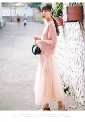 Chinese style cross collar jacket