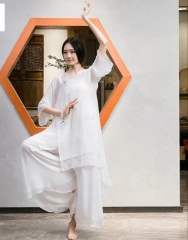 Chinese cardigan dress