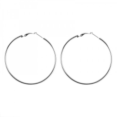 Oversize circle earrings ring