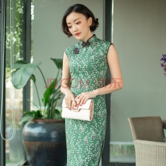 Luyao cheongsam green m