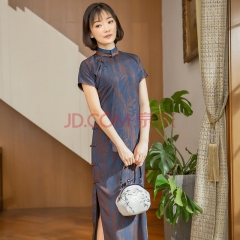 Youchei Cheongsam blue m