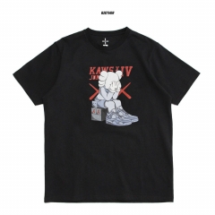 Printed with short sleeves