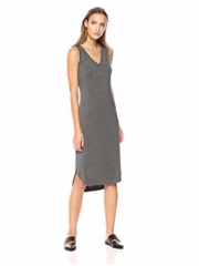 Daily Ritual Women's Jersey Sleeveless V-Neck Dres