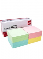 DeLI 12 Sticky Post-it Notes With Color 76*76mm