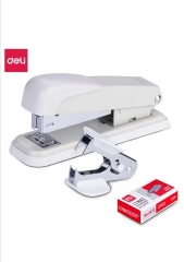 DeLi Steel Durable Office Stapler Set (Stapler+Sta