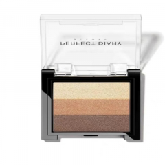 Tricolor eye shadow