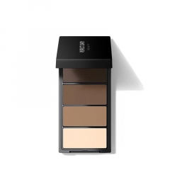 Four-color eyebrow powder