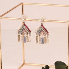 Ethnic wind ear stud