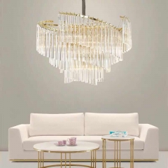 Luxury crystal dining room chandelier