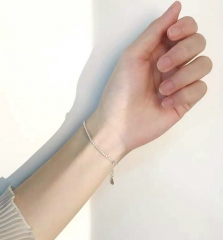 JG Silver Bracelet Female 925 Silver-Japanese Smal