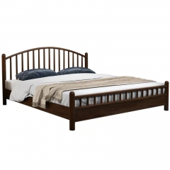 MOMO Nordic Solid Wood Bed Modern Simple Style Win