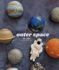 CARRYON树脂宇航员星球树脂冰箱贴磁铁装饰贴