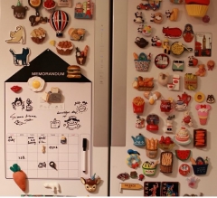 CARRYON ins风小房子造型软磁冰箱贴留言板留言贴