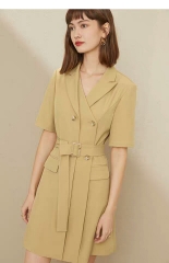 FANSILANEN skirt dress yellow M