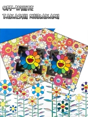 ow联名太阳花胸针可爱日系潮牌卡通小花徽章男女情侣迷你个性胸针