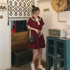 Summer dress suits fat mm dress fat sister loose s