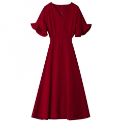 Red dress 红色长裙