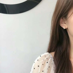 Flower earrings S925 Earrings 1.4cm*1.4cm