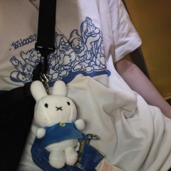 Japanese Mifei rabbit plush cute pendant