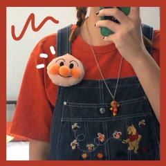 Bread superman pendant plush brooch