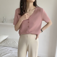 夏季爆款短袖t恤女ins潮宽松衣服女韩版百搭