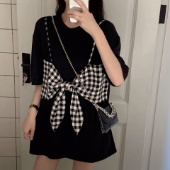 Summer 2020 new Hong Kong style design fake two lo