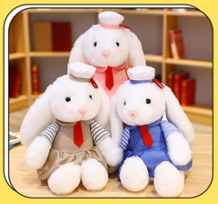可爱兔子毛绒玩具兔长耳朵 Cute Rabbit plush rabbit long ears
