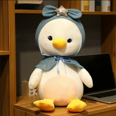 小黄鸡公仔毛绒玩具 Small yellow chicken doll plush toys 白色 