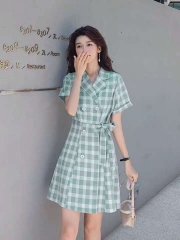 Suit dress Green L