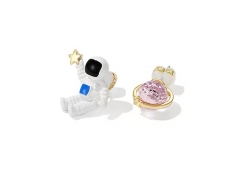 星球宇航员耳钉