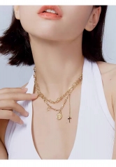 高级嘻哈风锁骨链