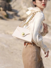 Senior white bag girl