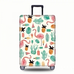 Pink Flamingo suitcase