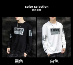 男士卫衣新款2020年最新款式翩翩公子 黑色 L