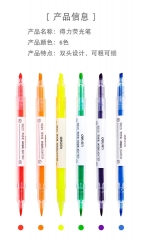 Capable highlighter marker students use a set of h
