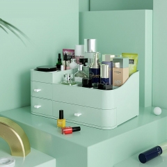 Cosmetics storage box large dresser desk drawer he