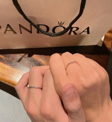 Pandora's lovers ring each other silver M-XL