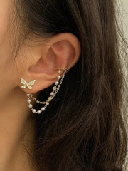 The butterfly ears hang golden M-XL