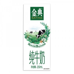 June new goods Yili Jindian pure milk 250mL*12 box