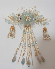 Retro lotus hair accessories