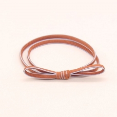 Rubber band hair tie