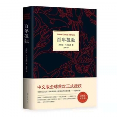 The novel One Hundred Years of Solitude. coloful 3