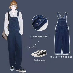 Denim Suspenders