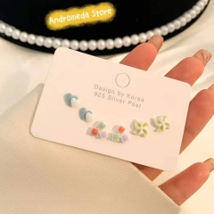 Ceramic cute earearrings