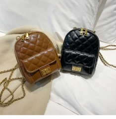 Backpack women's versatile Lingge backpack casual 