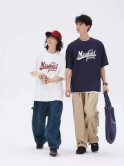 Japanese retro t-shirt men's short sleeve fashion 
