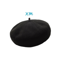Beret black average size