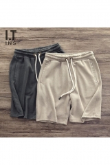 Heavyweight loose Japanese retro cotton elastic sp