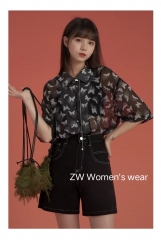 Printed shirt Black S,XS,M,L,XL