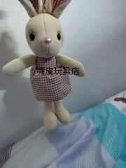 Cute cartoon rabbit Pink 25cm